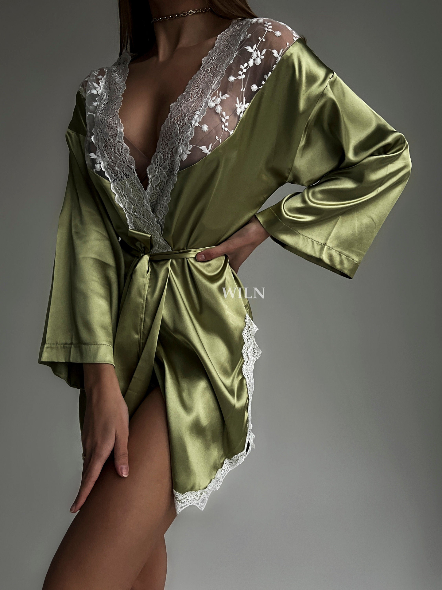 Zara Satin Robe