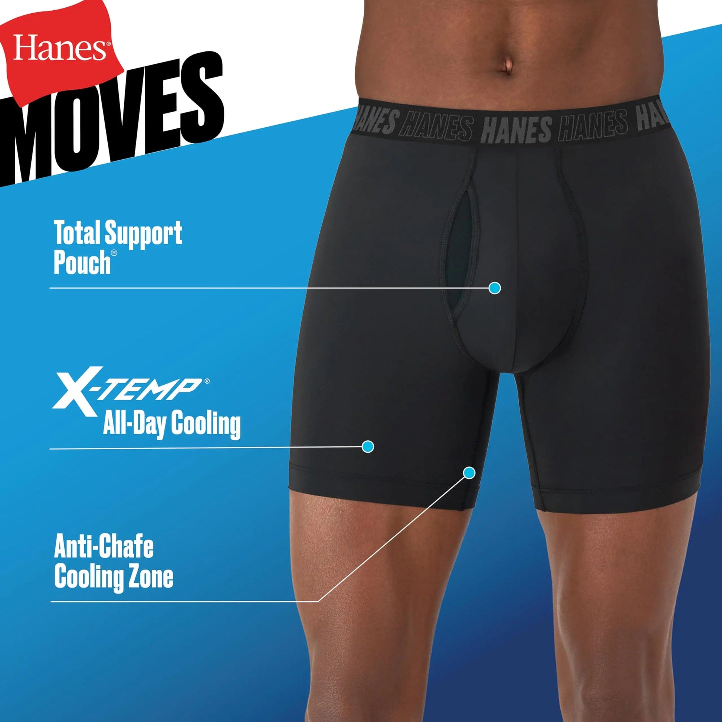 Hanes Boxers (3 Pack)